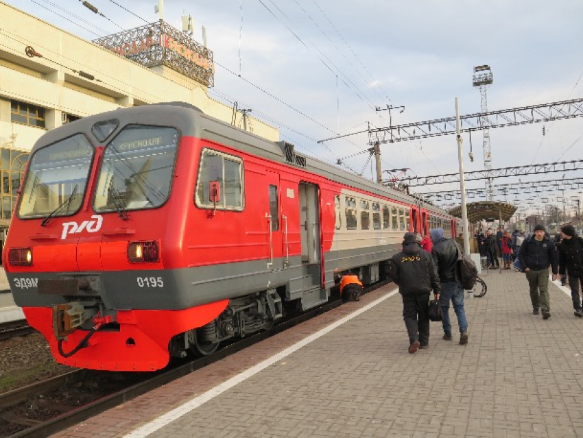 Краснодар и пригород связали четыре новых маршрута электрички 