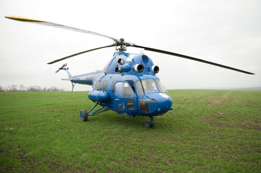 Вертолет распылял химию над кубанскими полями без разрешения