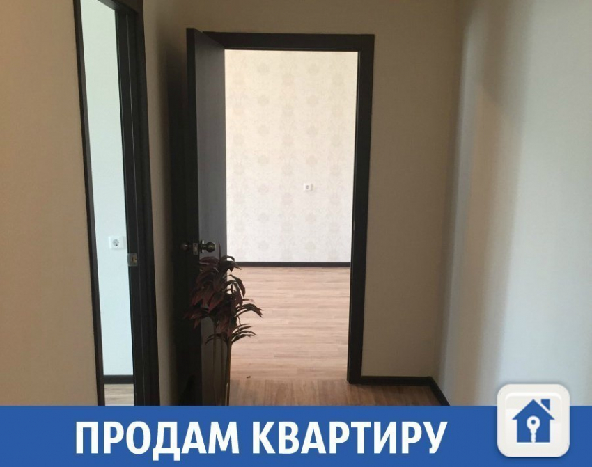 Квартира с ремонтом продается в новостройке Краснодара