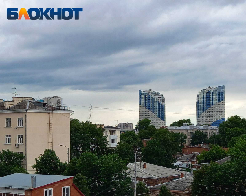 Ливни с грозой и сильным ветром надвигаются на Краснодарский край