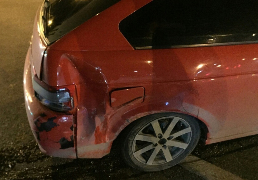 В Краснодаре «Ауди» протаранил отечественную легковушку