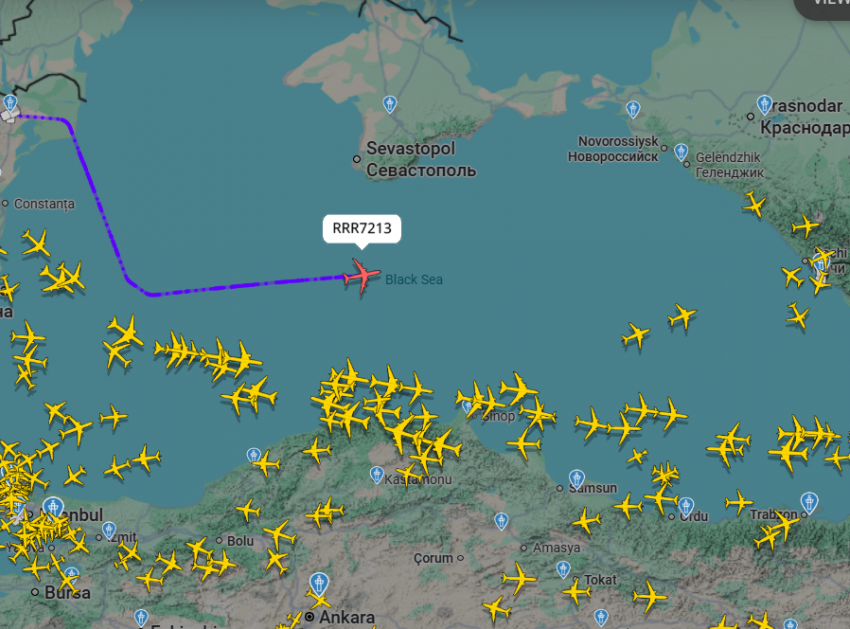 Британия направила свой самолёт-разведчик в Чёрное море