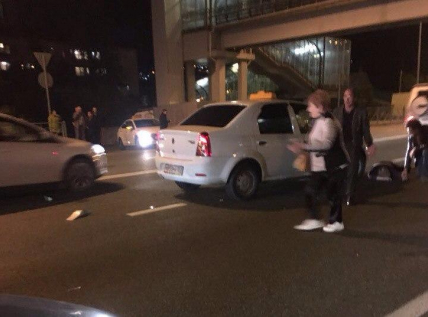 Сочинское такси сбило насмерть двух женщин, пересекавших дорогу под надземным переходом
