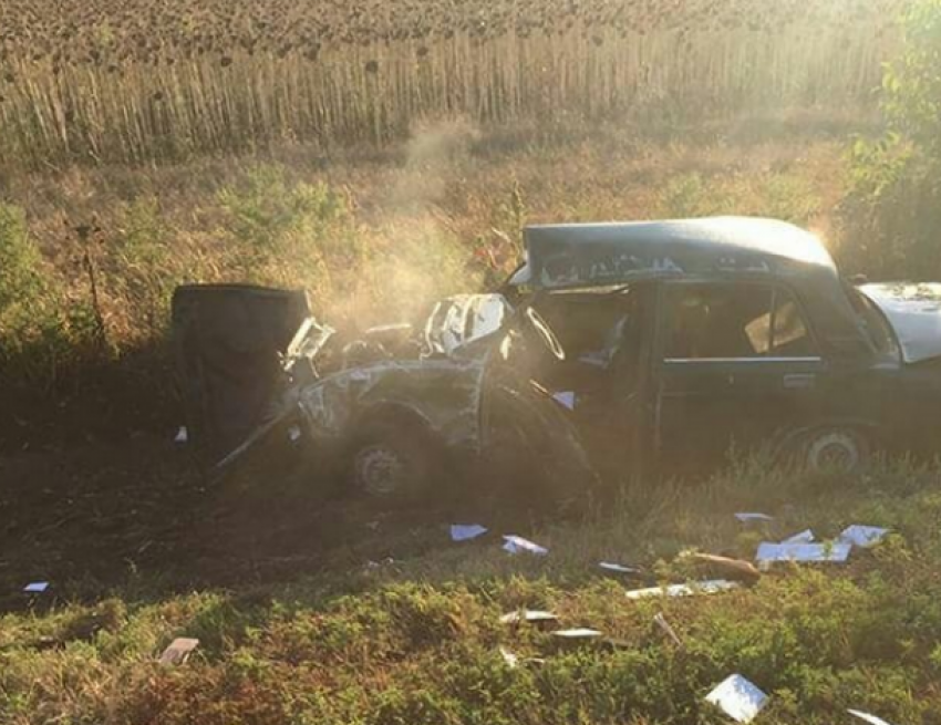  «Семерка» улетела в кювет на Кубани: погиб водитель 