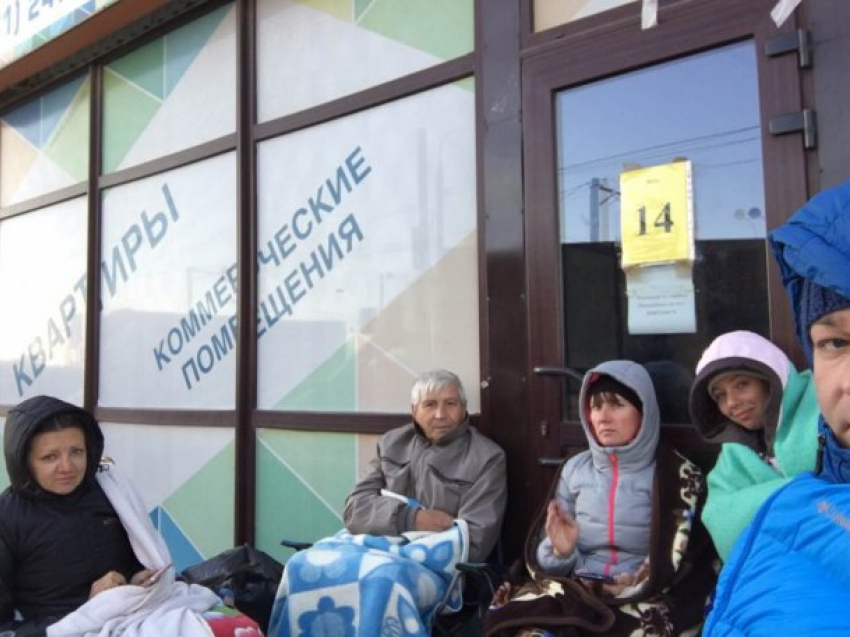  Дольщики краснодарского ЖК после встречи с губернатором продолжили голодать 