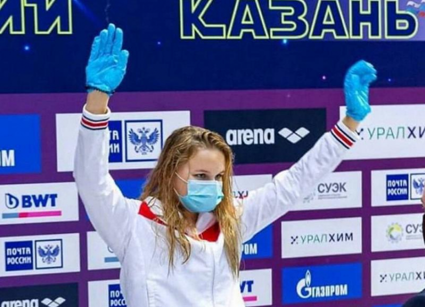 Кубанская спортсменка заняла первое место по плаванию на Чемпионате России