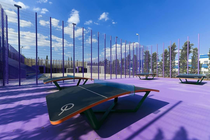 Бесплатные спортплощадки открыли в парке Галицкого для краснодарцев