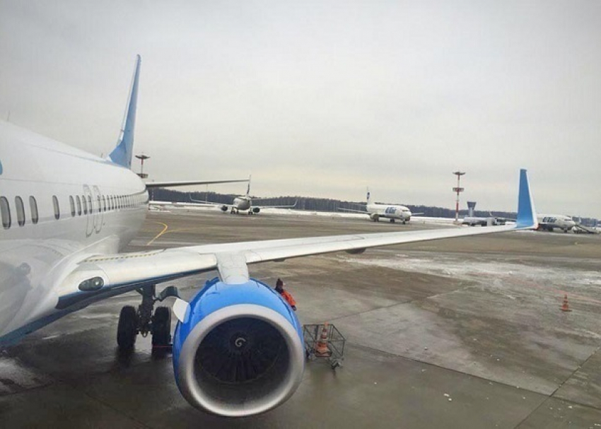 Самолет из Краснодара аварийно приземлился в Москве