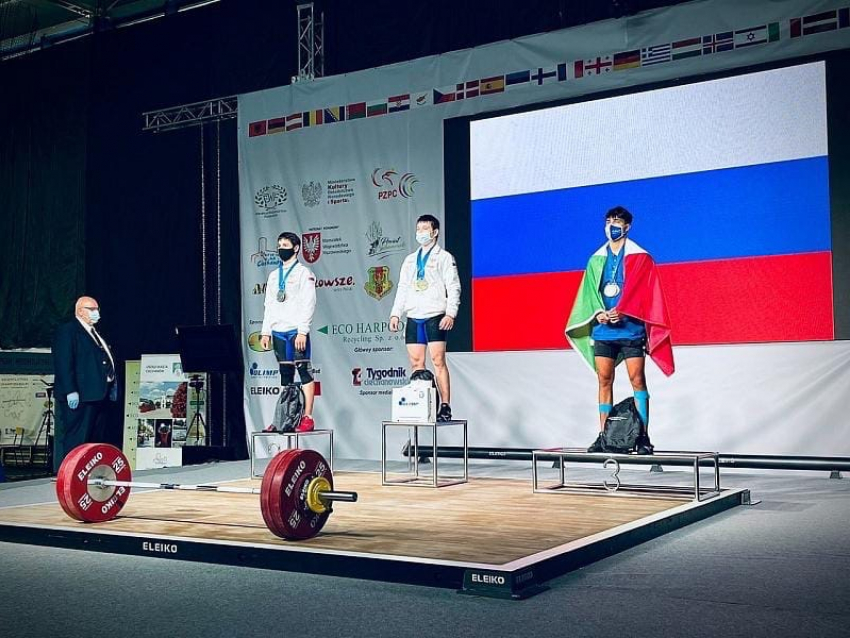 Кубанские тяжелоатлеты завоевали пять золотых медалей на первенстве Европы