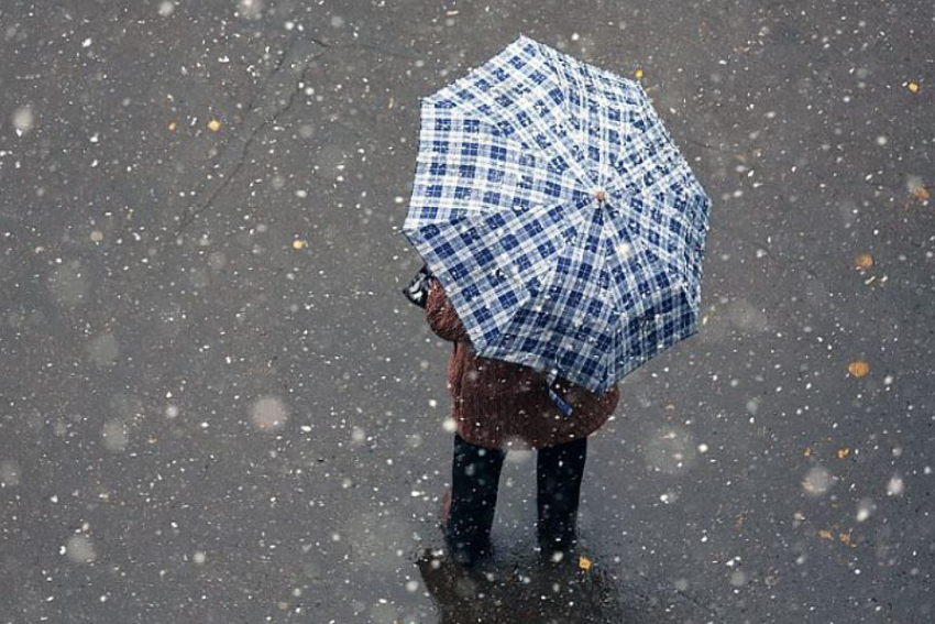 На Кубани значительно похолодает: местами пройдут дожди со снегом