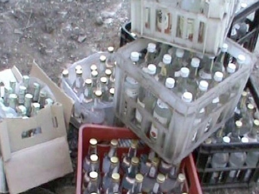 В Краснодарском крае предприниматель продавал «паленую» водку