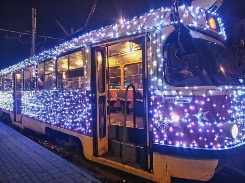 Как будет работать общественный транспорт Краснодара в Новогоднюю ночь