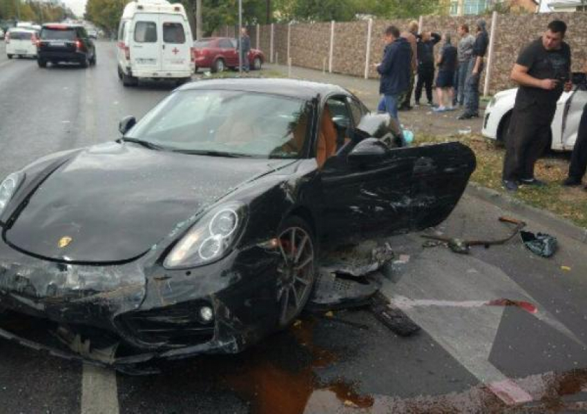 Появилась видеозапись и интересные подробности эпичной аварии с Porsche в Краснодаре