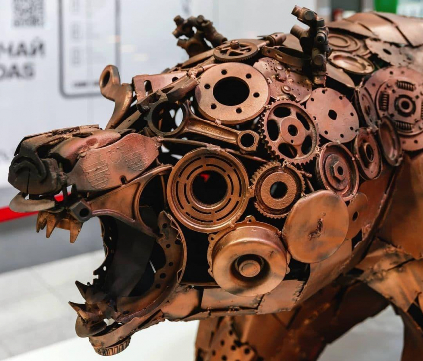 Диких зверей из отходов покажут бесплатно на треш-арт выставке в Краснодаре