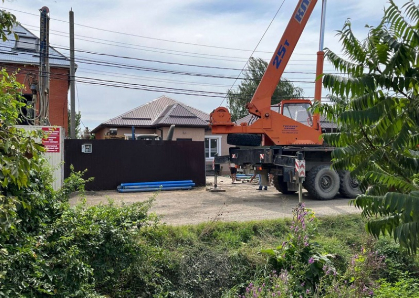 Власти Краснодара назвали сроки возвращения воды в дома жителей трёх СНТ