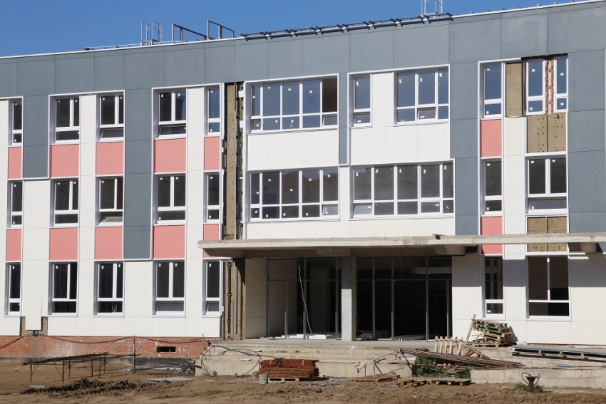 Стала известна готовность строящейся школы в районе Западного обхода Краснодара