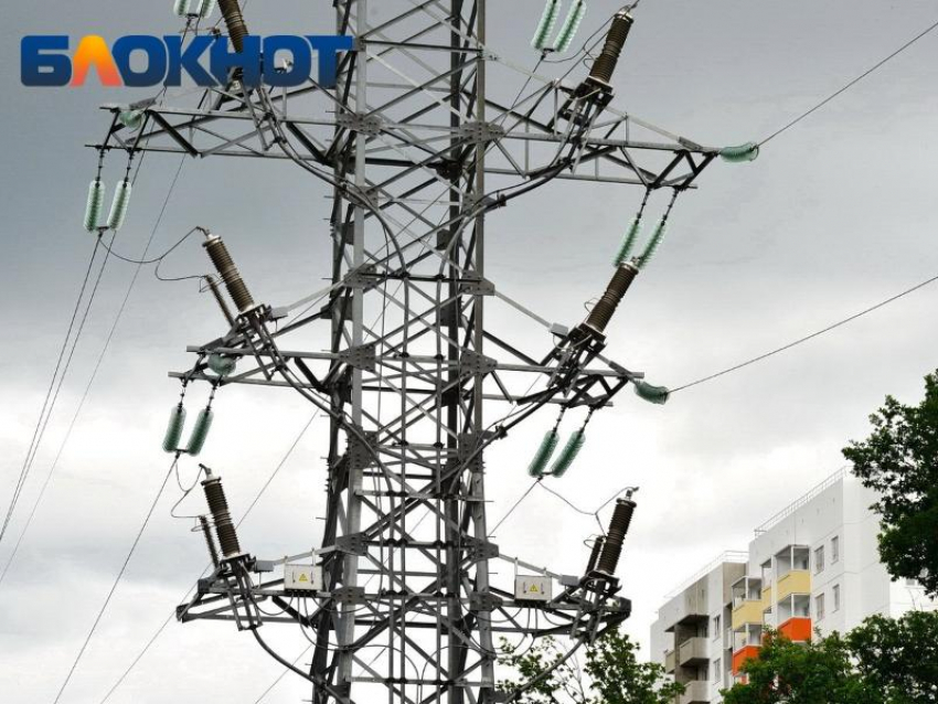 Часть Краснодара обесточат в первый рабочий день февраля  