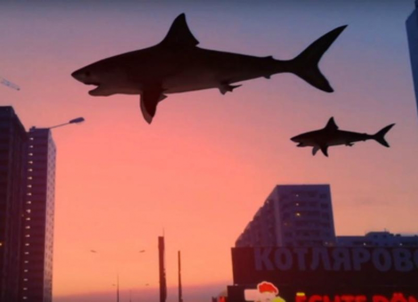 Летающая акула и Пряня в маске: краснодарцы развлекаются во время карантина
