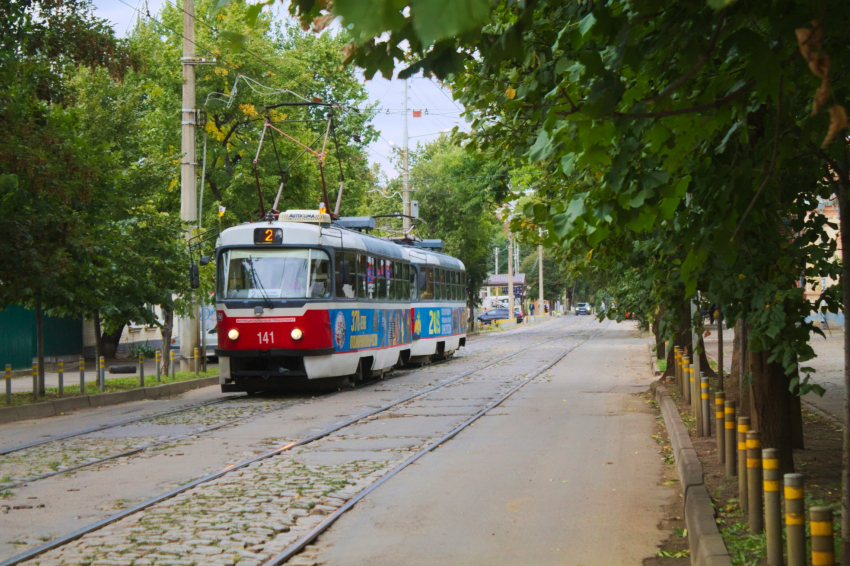 Четыре трамвайных маршрута в Краснодаре временно поменяют расписание