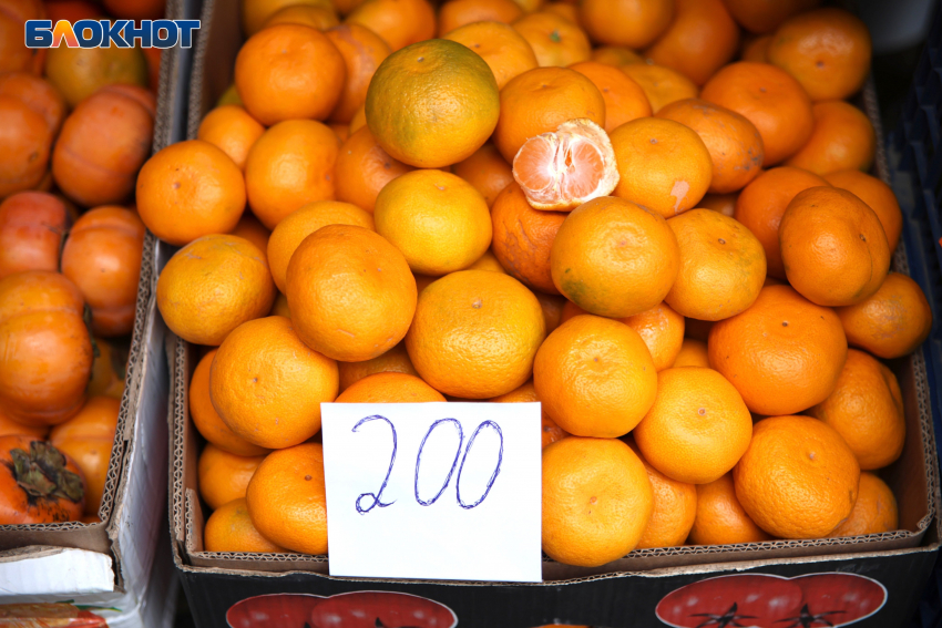 Тонны отравленных вредителем мандаринов пытались провезти на Кубань