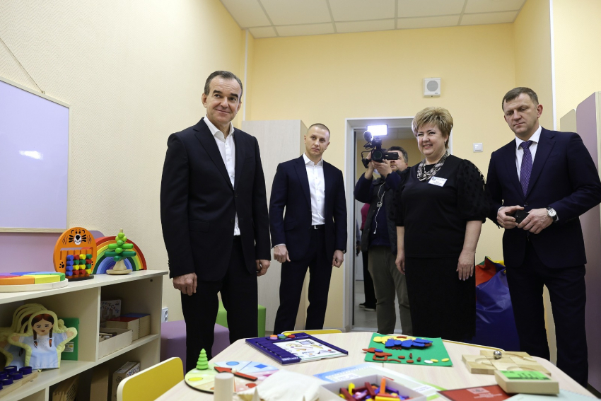 Новый детский сад, построенный группой компаний «ЮгСтройИнвест», открылся в Краснодаре