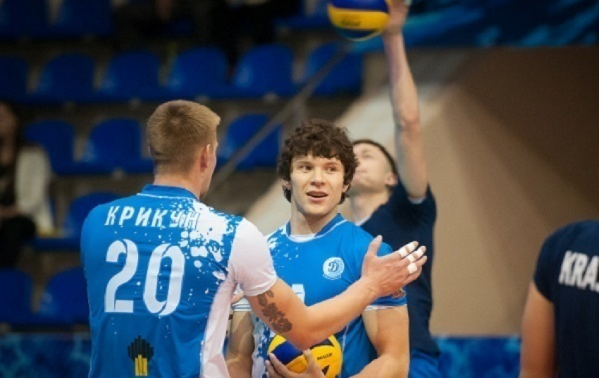 Краснодарские волейболисты выиграли у «Нефтяника»