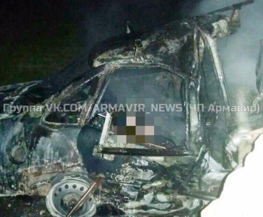 Две женщины сгорели в жуткой аварии в Новокубанске