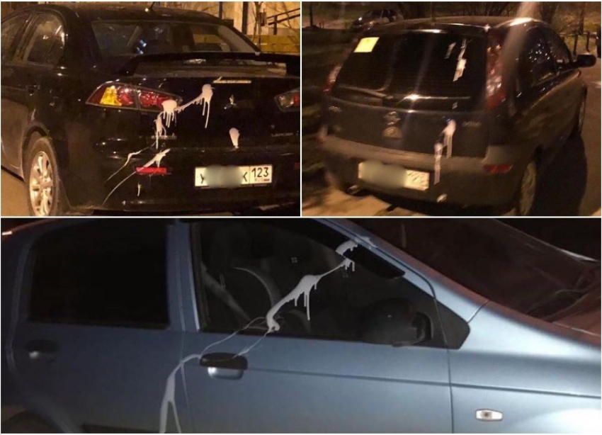 Вандалы испортили несколько автомобилей в Краснодаре