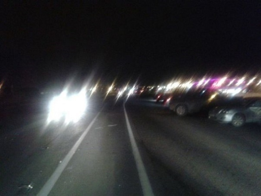 В Краснодаре столкнулись четыре машины 