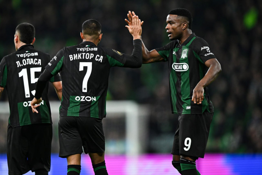 ФК «Краснодар» победил «Рубин» и вернулся на первое место в таблице РПЛ