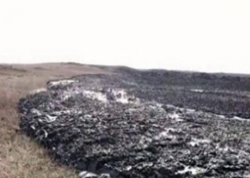 В Краснодарском крае произошло извержение вулкана 