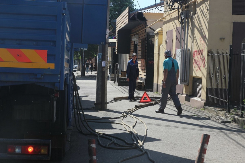 В центре Краснодара отключили электричество из-за обрыва кабеля