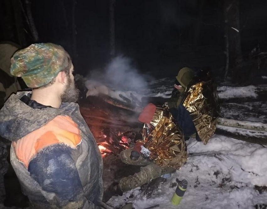 Отец с сыном из Краснодара больше суток выживали в лесу на морозе