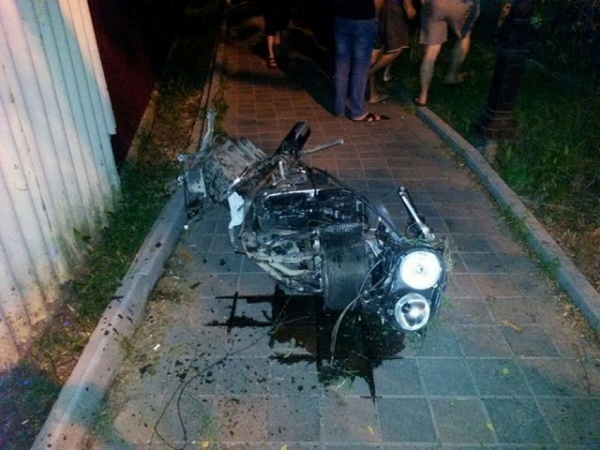 В Сочи на мотоцикле разбились туристы из Перми