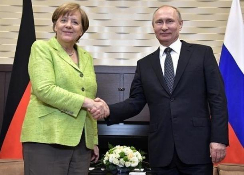Владимир Путин встретится с Ангелой Меркель в Сочи