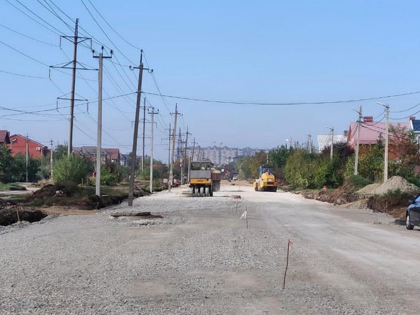 В Краснодаре на 35% выполнена реконструкция улицы Чепигинской, проект которой вызвал недовольство горожан
