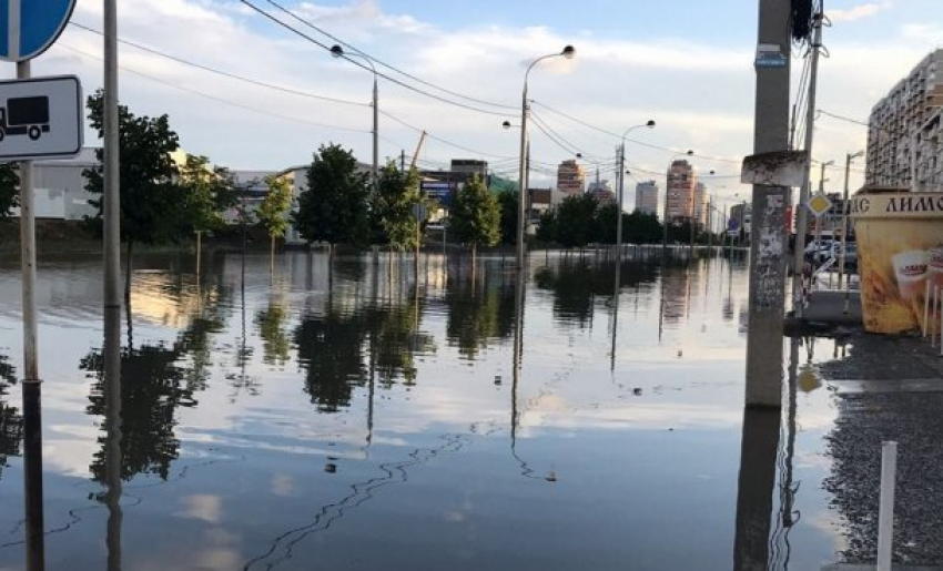 Московский микрорайон Краснодара до сих пор остается под водой 