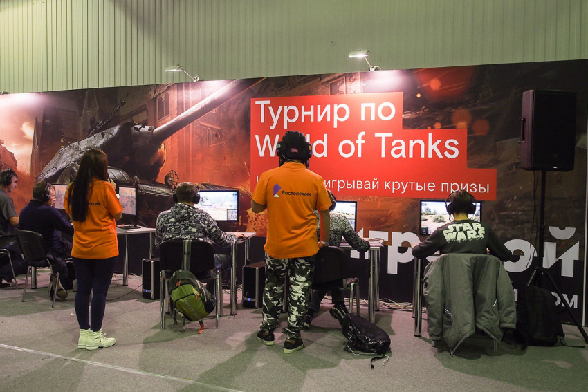 «Ростелеком» определил победителей турнира по World of Tanks на КиберПатиШоу в Краснодаре