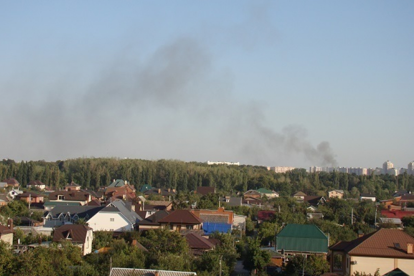 В Краснодаре потушен пожар в комплексе «Царские бани»