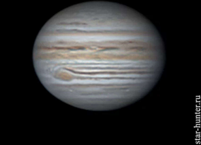 Астрофотограф из Анапы поймал в объектив Юпитер на заднем дворе