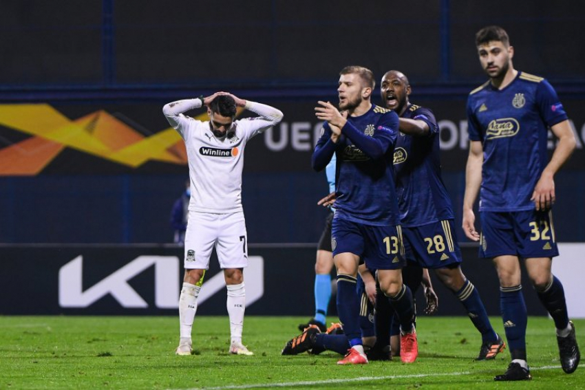 Два опасных момента за игру и дебют молодого голкипера: «Краснодар» попрощался с еврокубками 