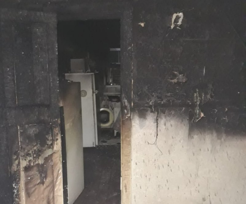 На Кубани во время пожара в частном доме погиб мужчина 