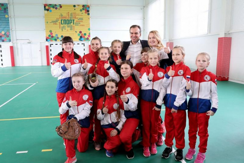 В Северском районе Кубани открыли универсальный спортивный комплекс 