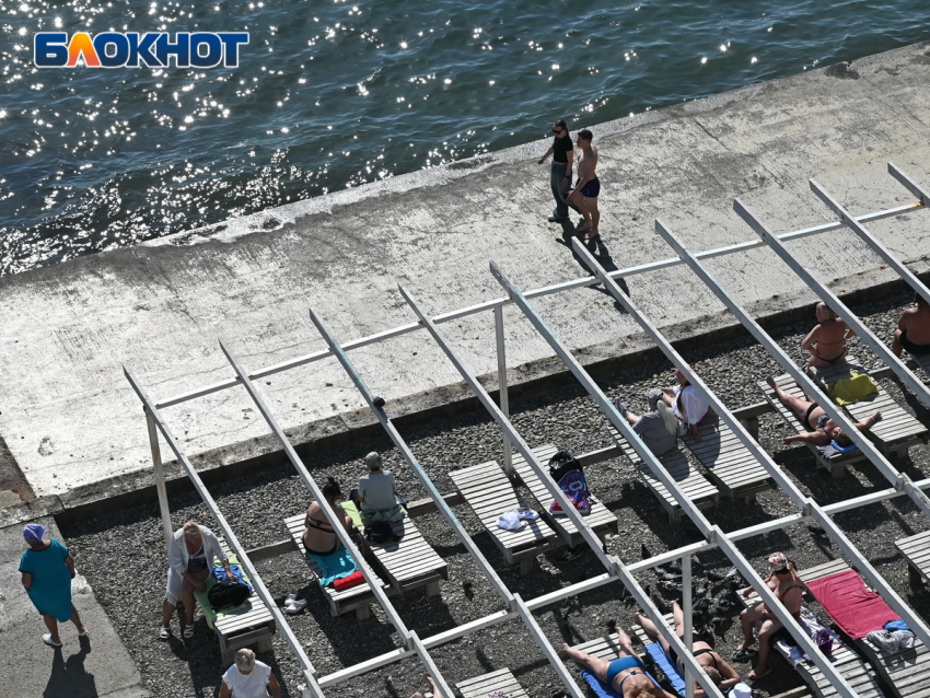 На побережье Краснодарского края море прогрелось до +26 градусов