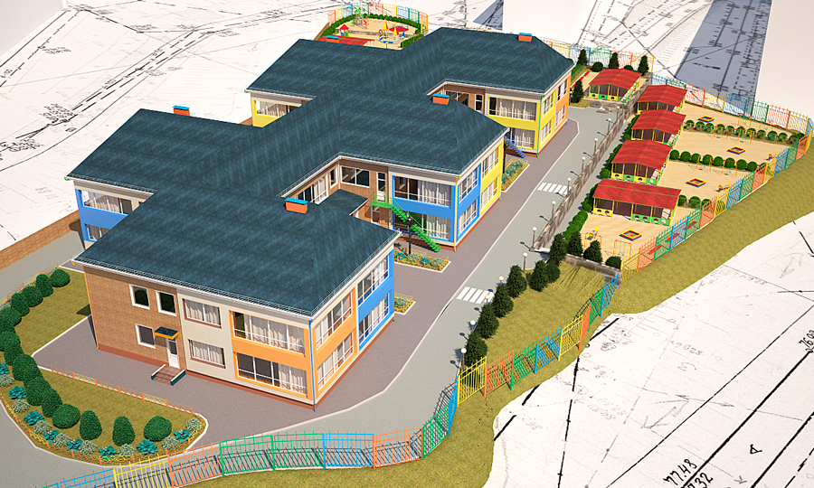 Под Краснодаром построят детский сад на 250 мест и высадят масштабную зеленую зону