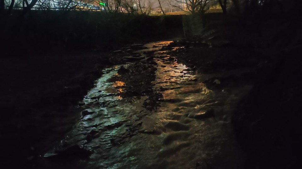 Краснодарцы зафиксировали зеленоватое свечение в реке