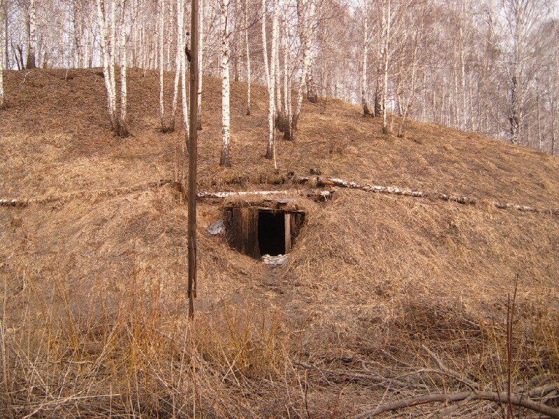 Дом под землей, частный дом под землей