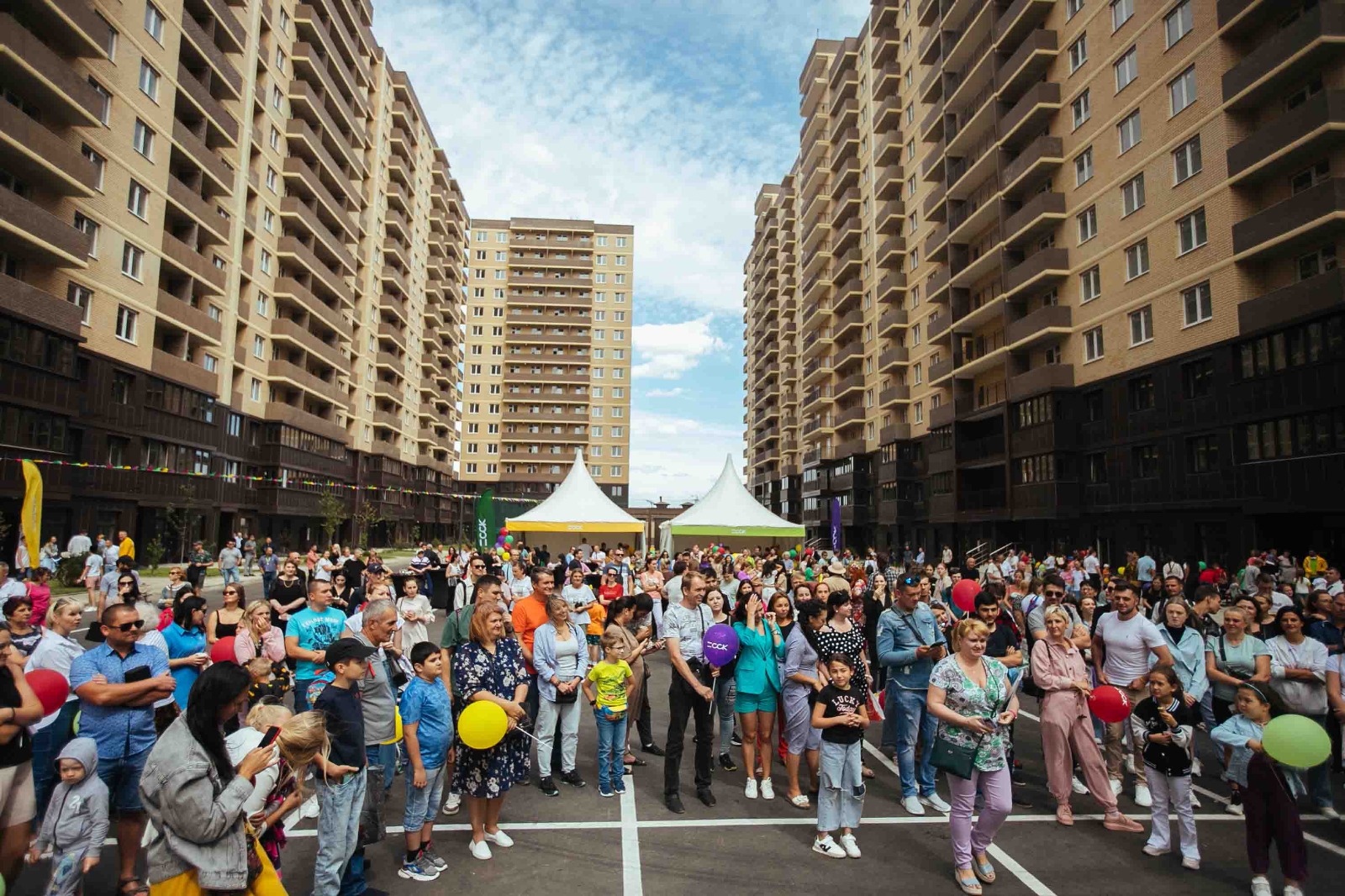 Праздничное открытие жилого комплекса «Ракурс» в Краснодаре